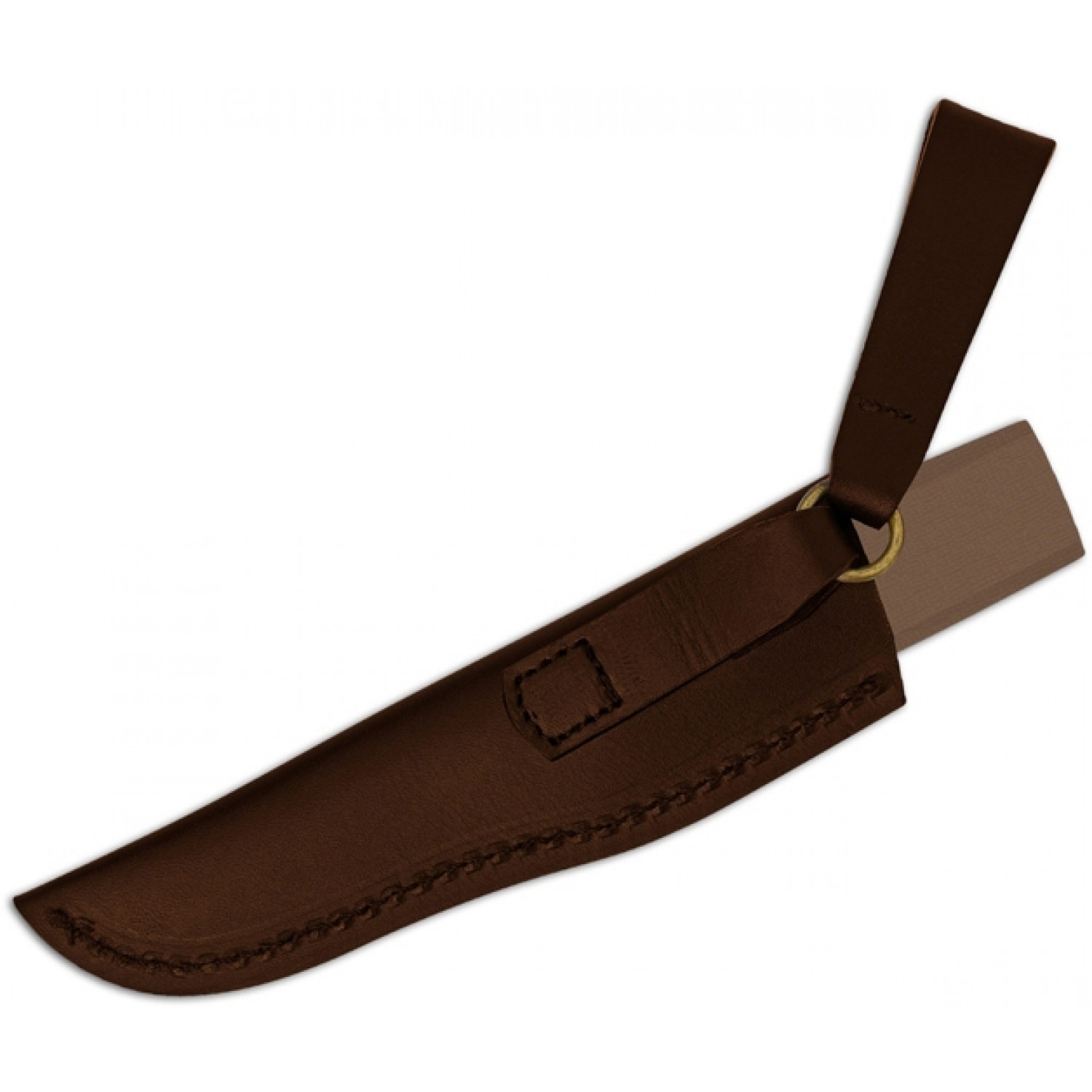 Нож с фиксированным клинком Puukko - Spyderco FB28GBNP, сталь Crucible CPM® S30V Satin Plain, рукоять стеклотекстолит G10, коричневый от Ножиков