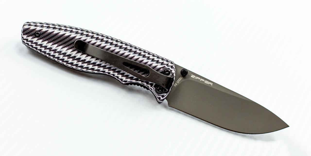 Складной нож  Zipper, D2 - фото 2