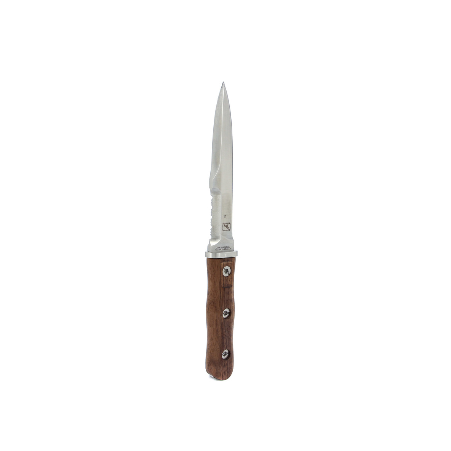 Нож с фиксированным клинком Extrema Ratio 39-09 Сombat Compact Special Edition (Single Edge), сталь Bhler N690, рукоять дерево - фото 5