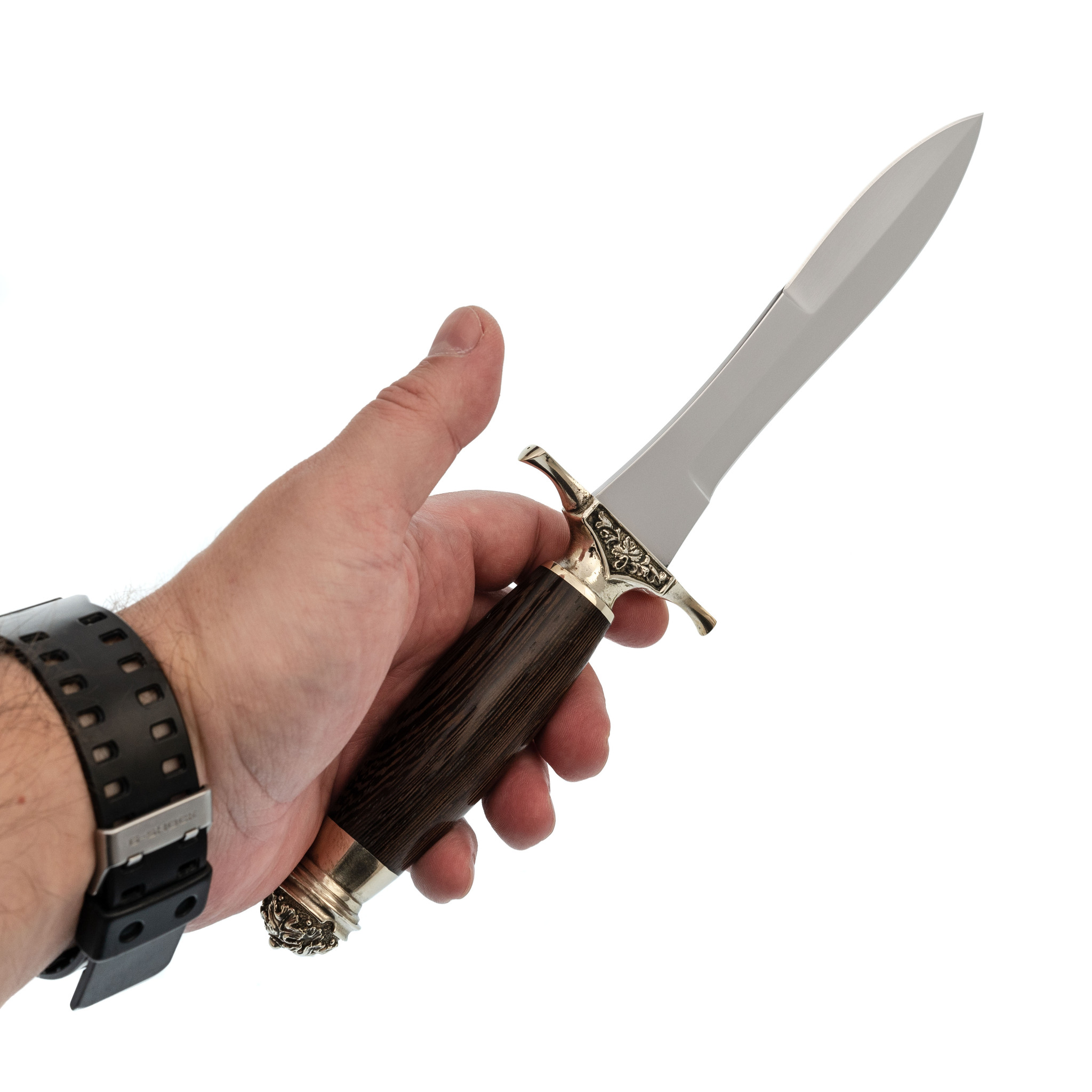 фото Нож адмирал, сталь х12мф, рукоять венге кузница семина