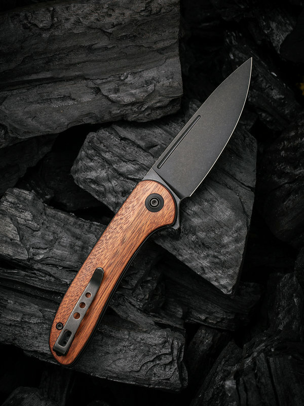 Складной нож WE Knife Saakshi Wood, CPM 20CV - фото 2
