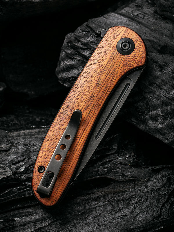 Складной нож WE Knife Saakshi Wood, CPM 20CV - фото 5