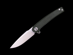 Фото Складной нож Dr.Tech W3613MG, сталь D2, рукоять микарта, зеленый