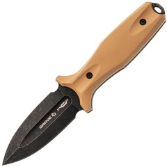 Фото Тактический нож N.C.Custom Grave 2.0, сталь AUS-8, рукоять песочный Elastron