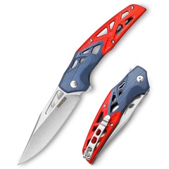 Фото Складной нож Trivisa Leo-03RB, сталь K110, рукоять G10