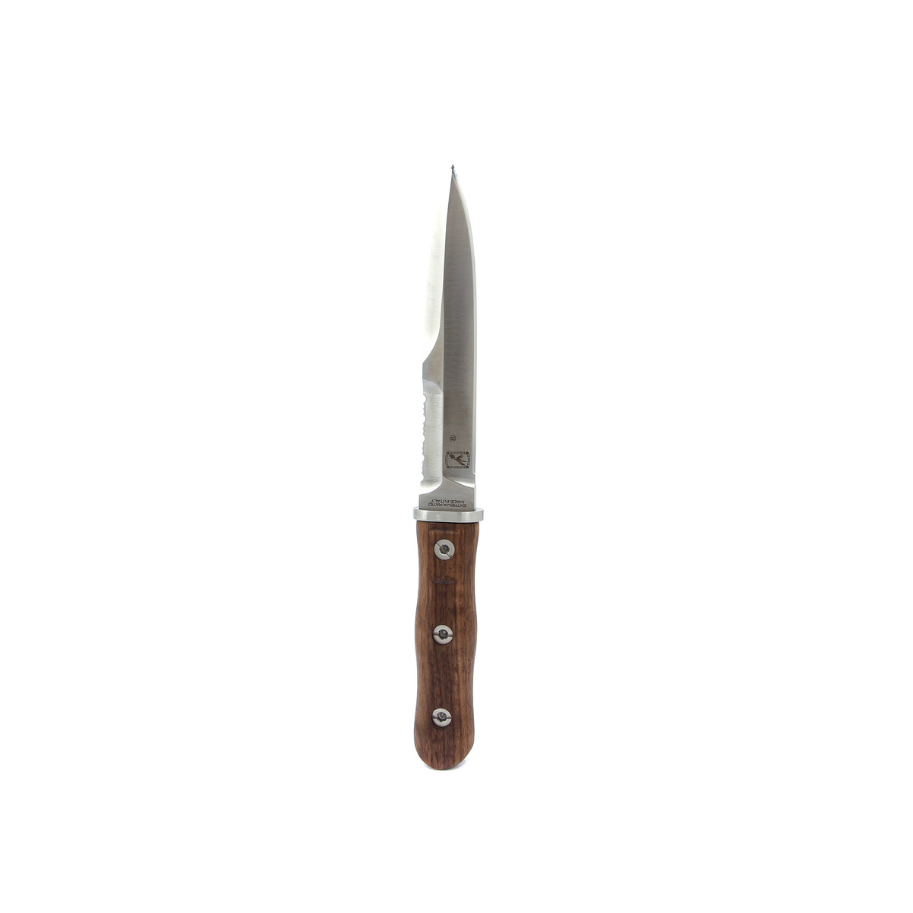 Нож с фиксированным клинком Extrema Ratio 39-09 Сombat Compact Special Edition (Single Edge), сталь Bhler N690, рукоять дерево - фото 6