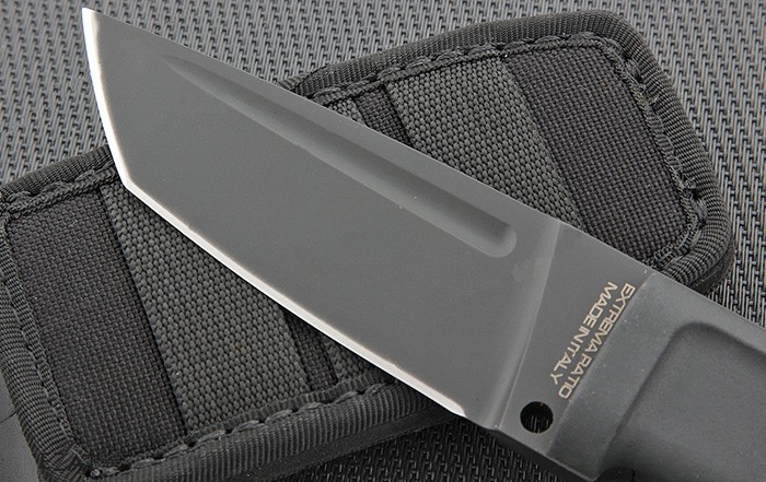 Нож с фиксированным клинком Extrema Ratio T4000 C Black, сталь Bhler N690, рукоять пластик - фото 2