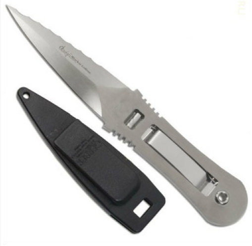 Нож с фиксированным клинком Fantoni Clip Lock RM FAN/C/LGyR - фото 6