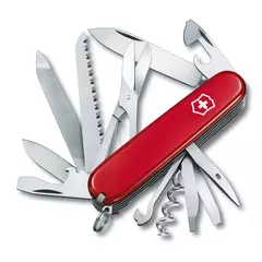 Фото Нож перочинный Victorinox Ranger, сталь X55CrMo14, рукоять Cellidor®, красный, 21 функция, 91мм