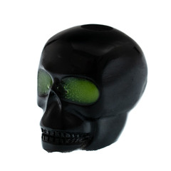 Фото Бусина Череп, светящаяся в темноте, эпоксидная смола