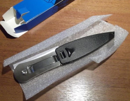 Нож с фиксированным клинком Fantoni Clip Lock RM FAN/C/LGyR - фото 7