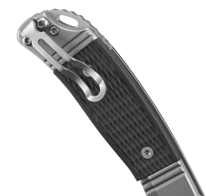 Складной нож CRKT R2303 Ruger® Knives Hollow-Point™ Compact, сталь 8Cr13MOV, рукоять из нерж. стали с вставками из термопластика - фото 4