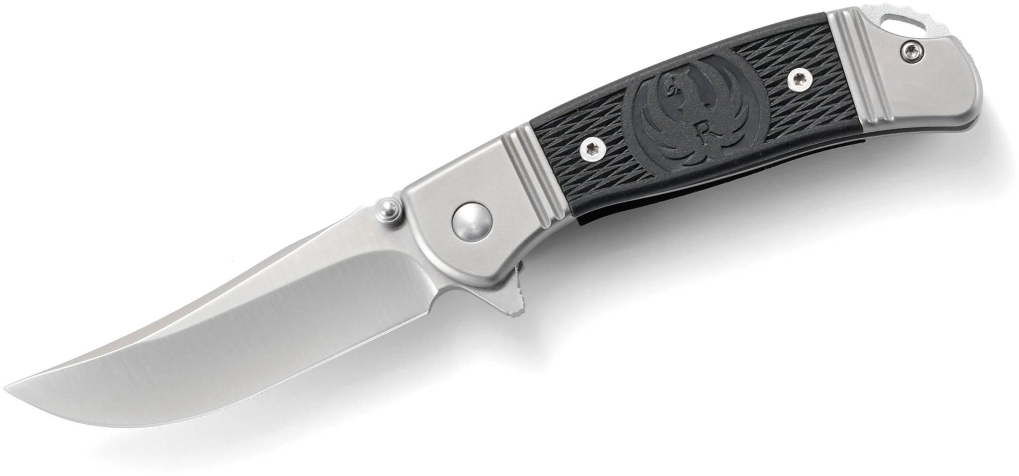Складной нож CRKT R2303 Ruger® Knives Hollow-Point™ Compact, сталь 8Cr13MOV, рукоять из нерж. стали с вставками из термопластика - фото 2