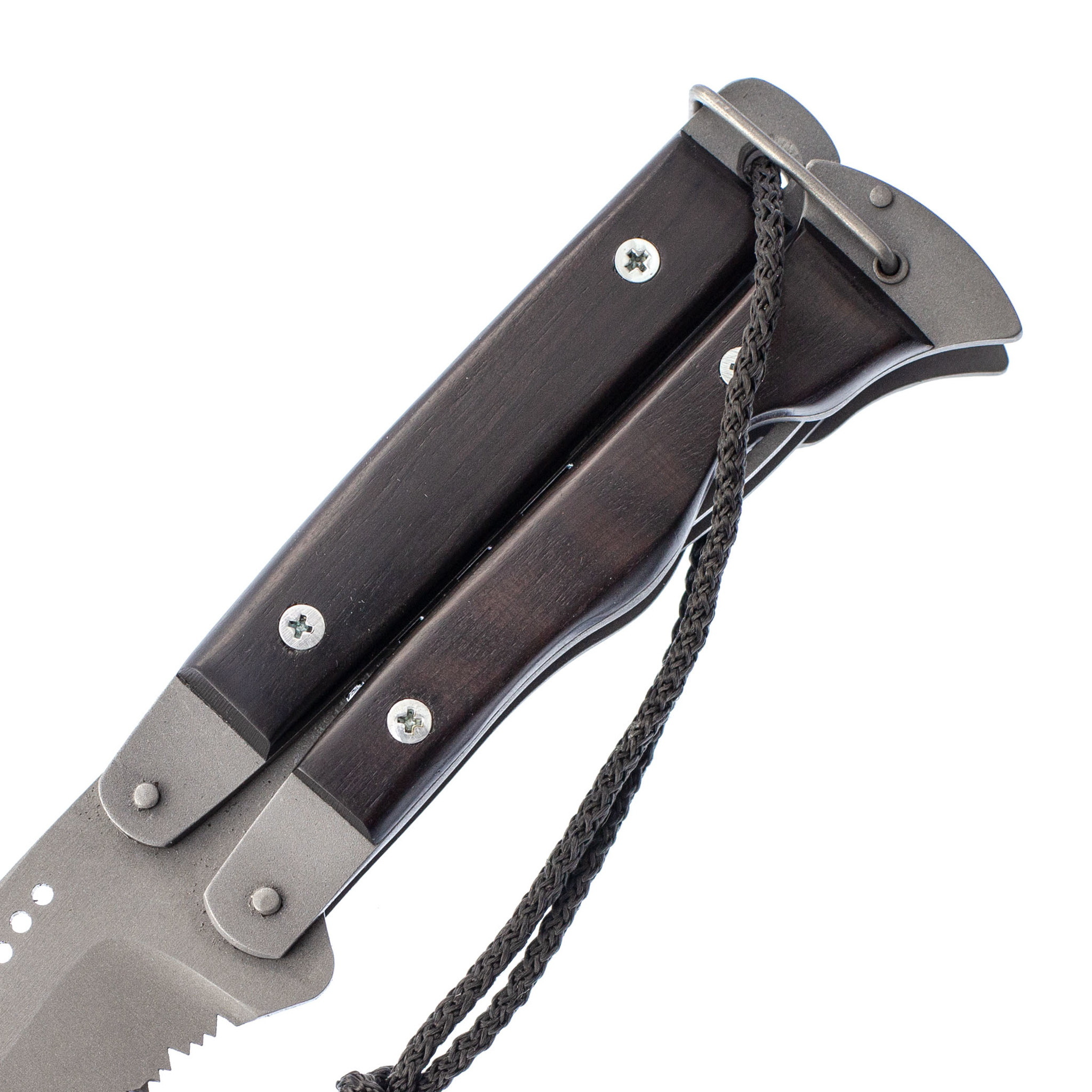 Многофункциональный нож Оборотень-2, сталь 65х13, граб от Ножиков