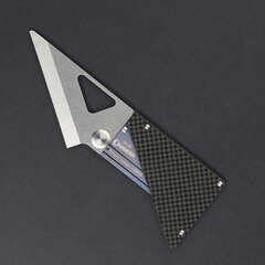 Фото Складной нож Daggerr Cardknife сталь VG-10, рукоять Blue Ti/Carbon Fiber