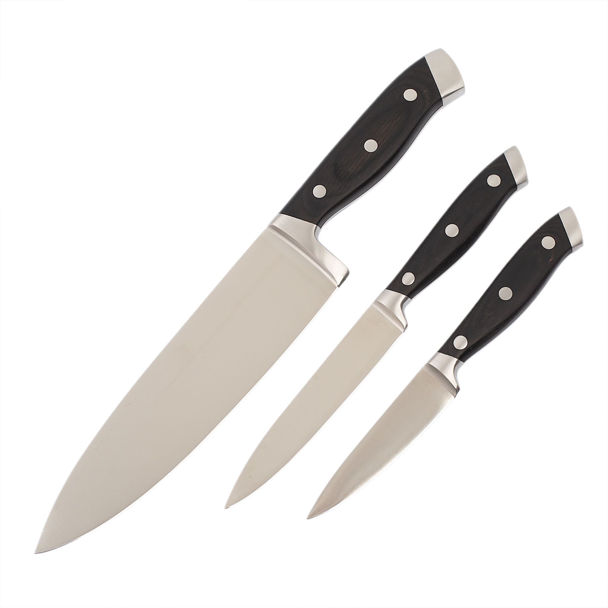 Кухонный набор из 3 универсальных ножей der Koch Chef 2