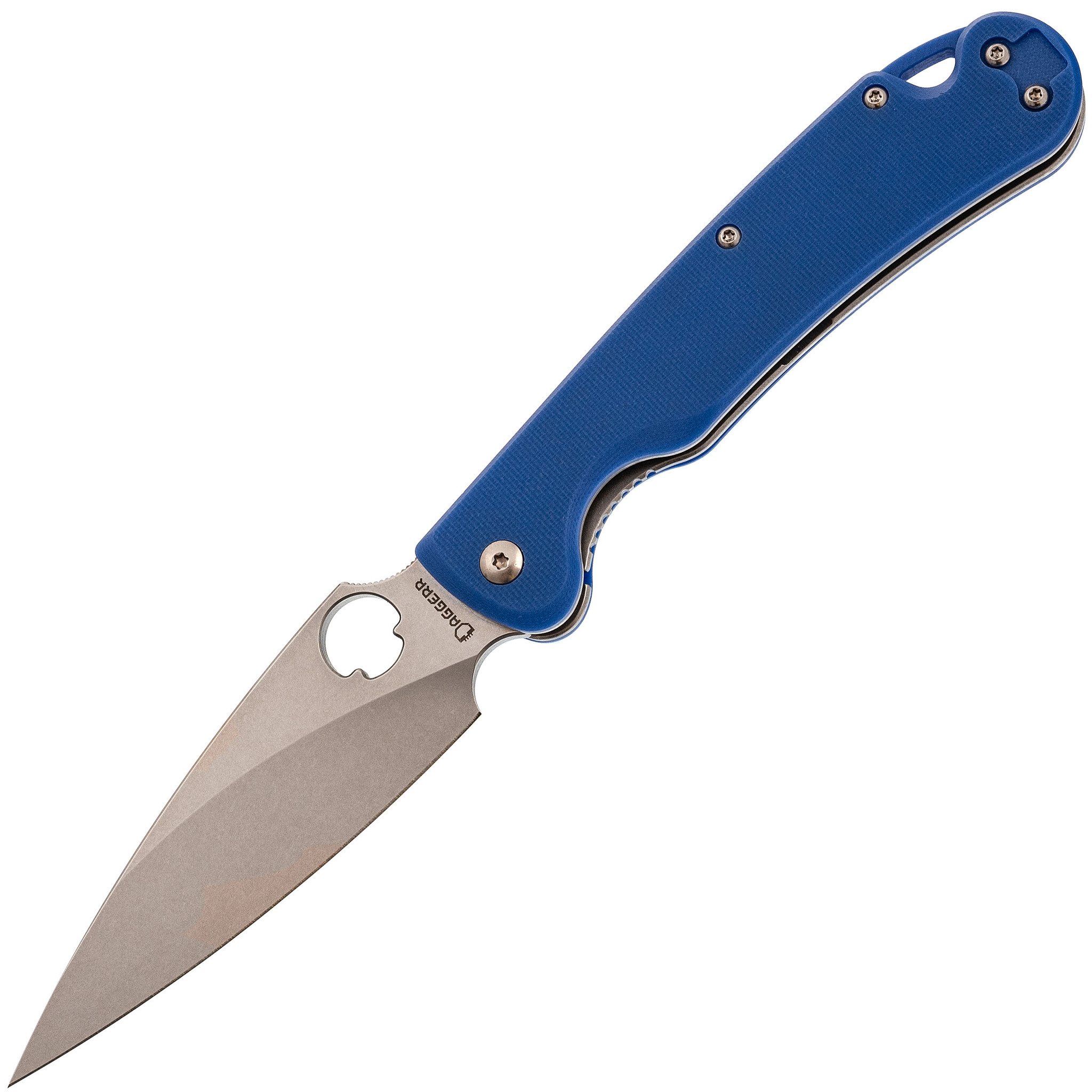 Складной нож Daggerr Sting Blue SW, сталь D2, рукоять G10 - фото 1