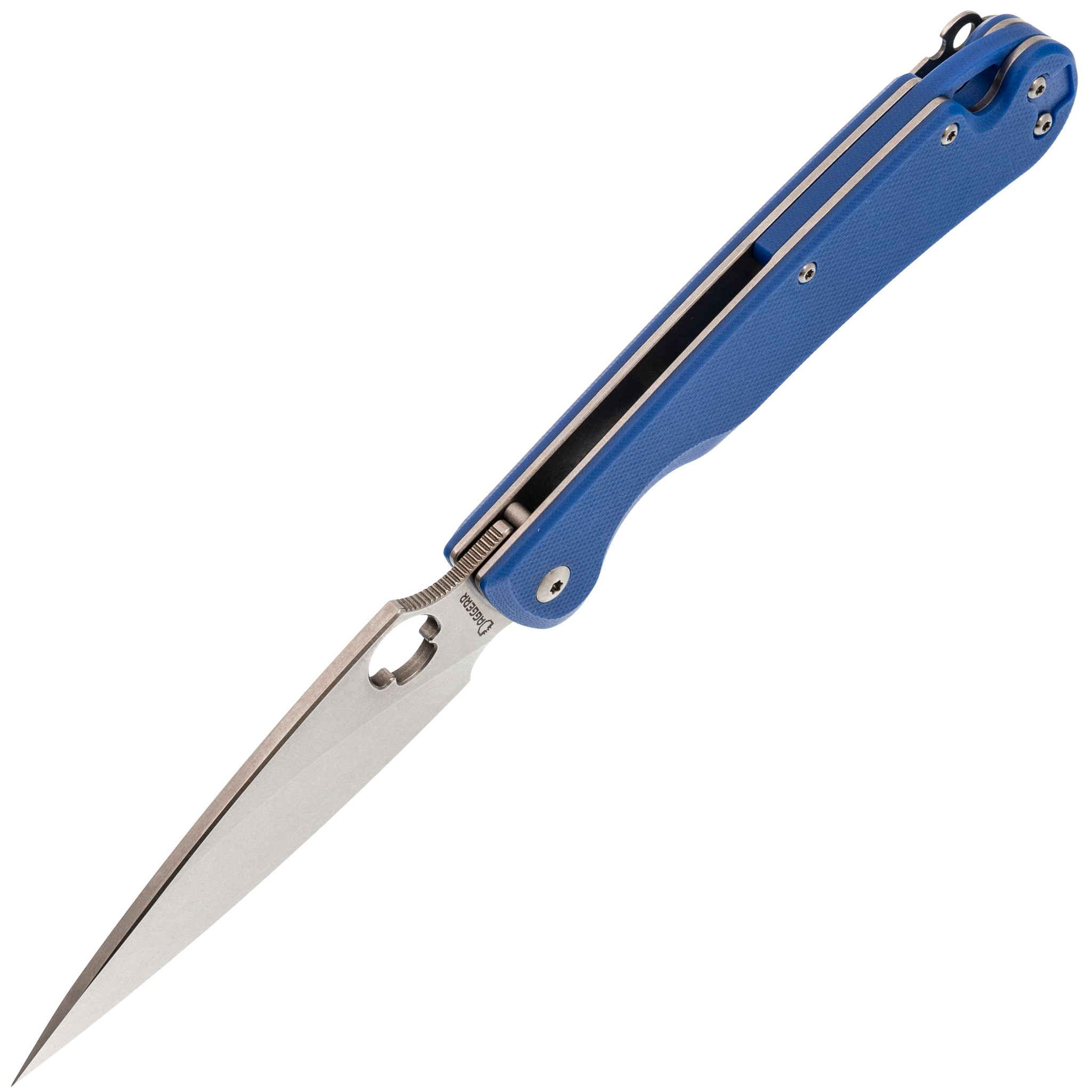 Складной нож Daggerr Sting Blue SW, сталь D2, рукоять G10 - фото 2