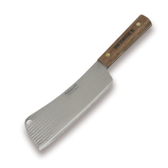 Фото Кухонный топорик для мяса Ontario Cleaver, сталь 1095 Carbon Zinc Phosphate, рукоять дерево, brown