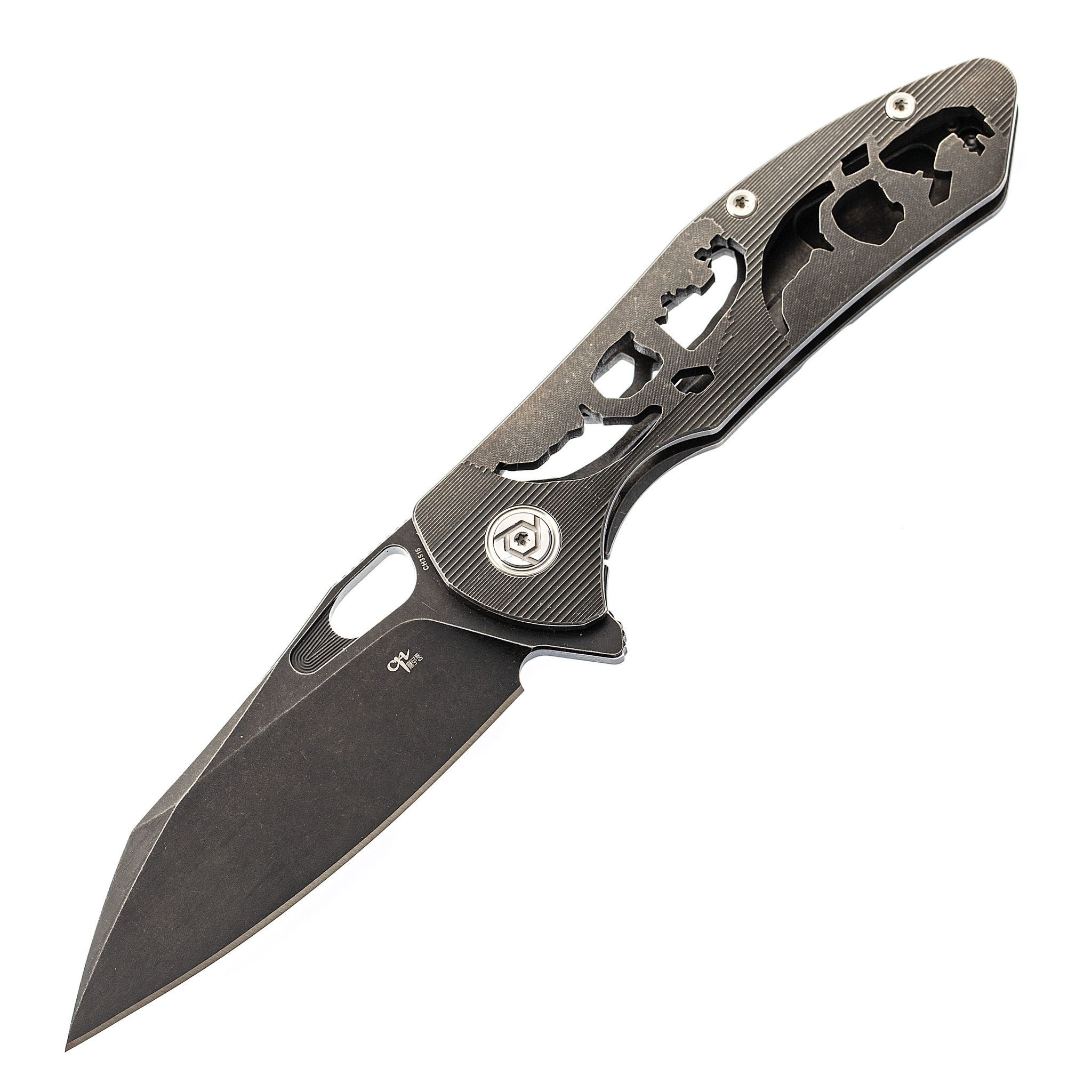 Складной нож CH3515 Black, сталь S35VN от Ножиков