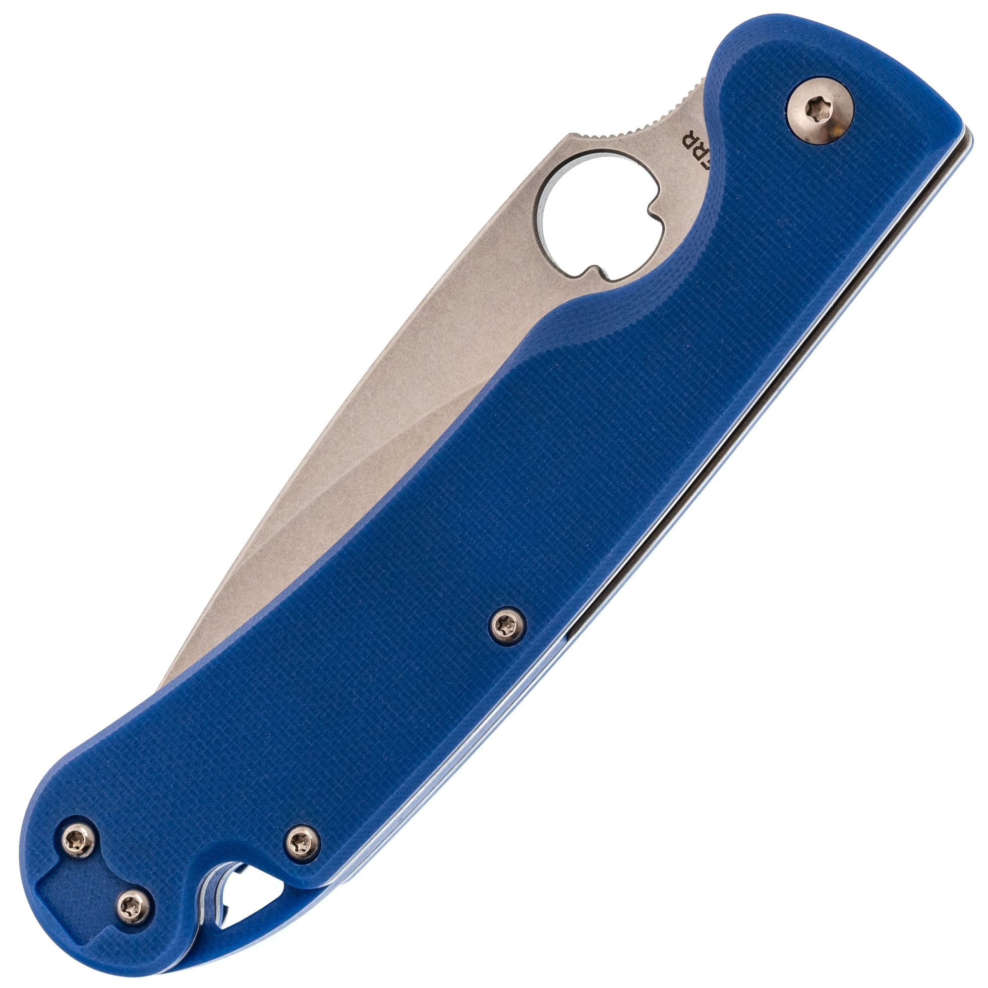 Складной нож Daggerr Sting Blue SW, сталь D2, рукоять G10 - фото 8