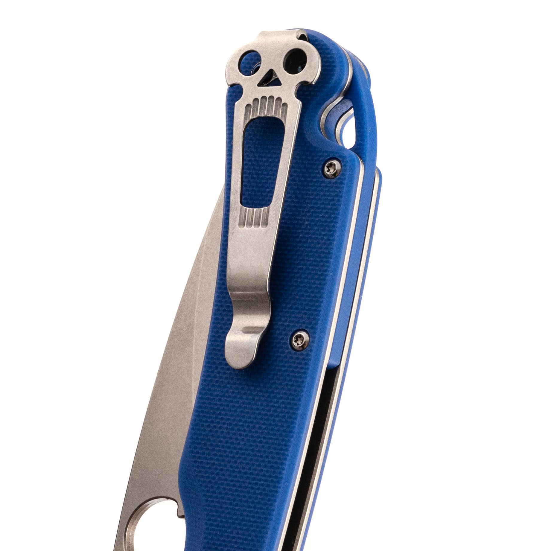 Складной нож Daggerr Sting Blue SW, сталь D2, рукоять G10 - фото 10
