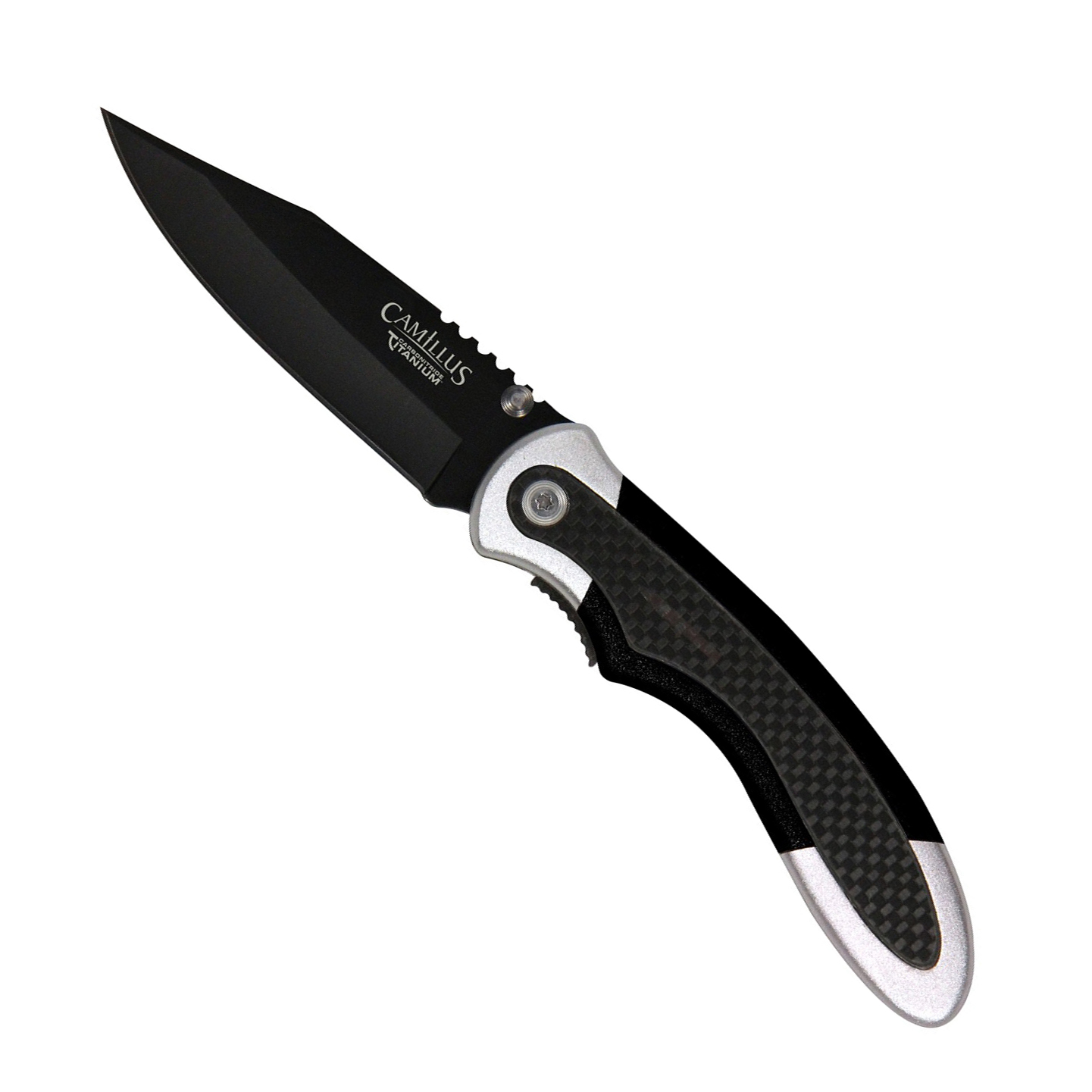 Нож складной Camillus Chameleon, сталь AUS-8, рукоять 6061 T-6 Aluminium, чёрный от Ножиков