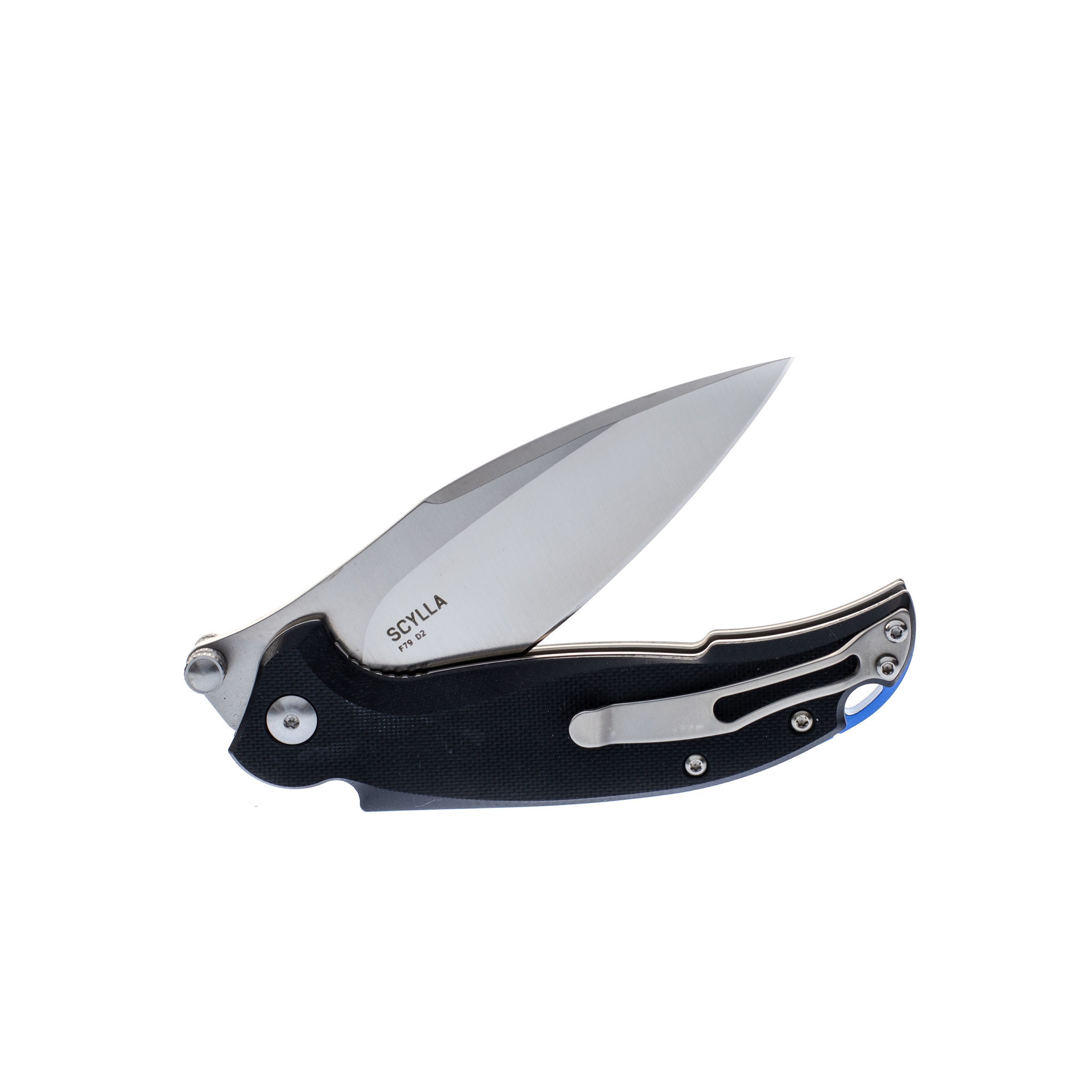 Складной нож Scylla Steel Will F79-10, сталь D2 - фото 4