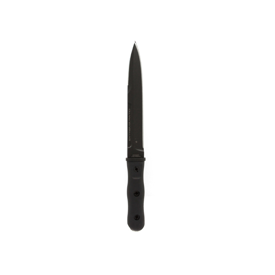 Нож с фиксированным клинком 39-09 C.O.F.S. Operativo Black (Double Edge), сталь Bhler N690, рукоять пластик - фото 4