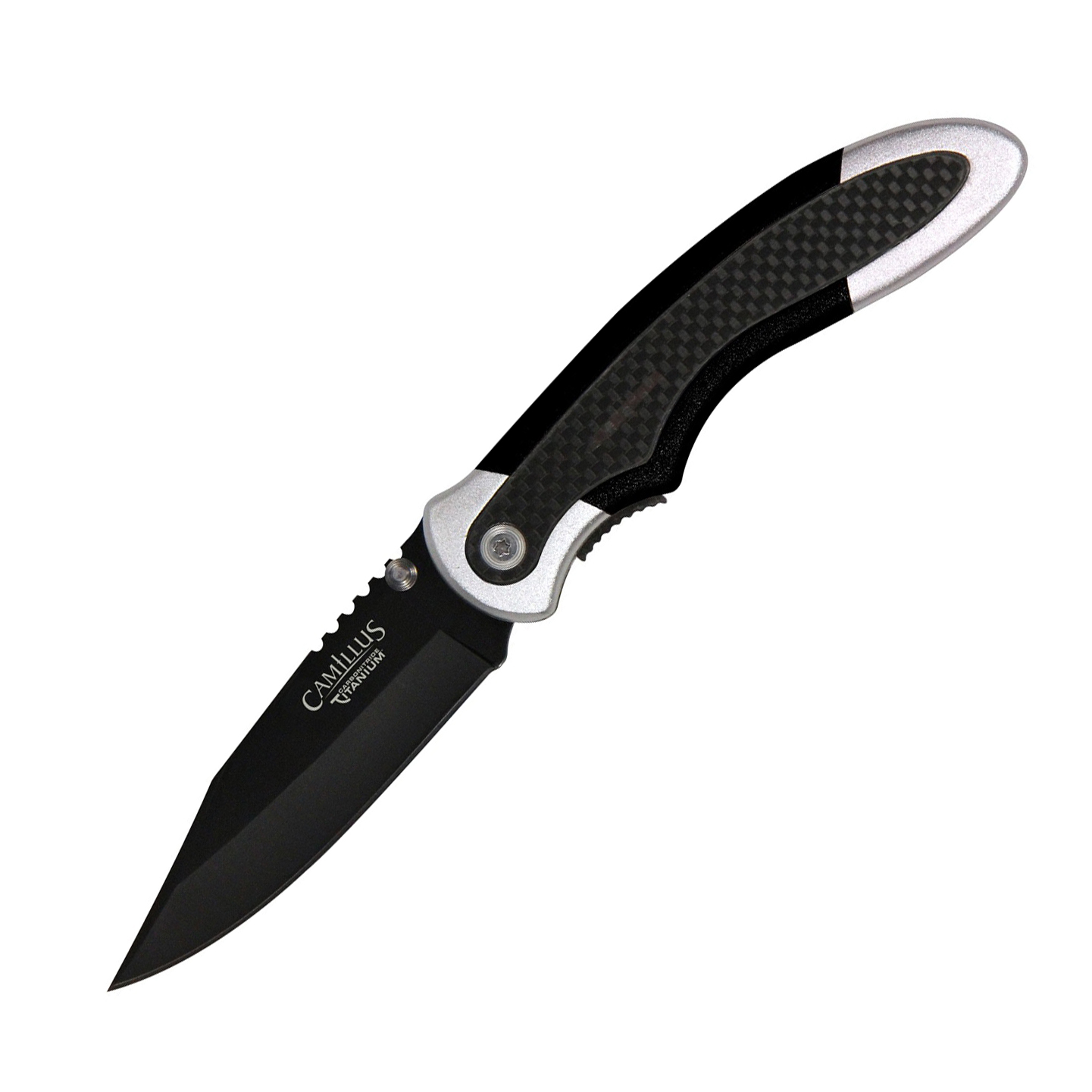 Нож складной Camillus Chameleon, сталь AUS-8, рукоять 6061 T-6 Aluminium, чёрный