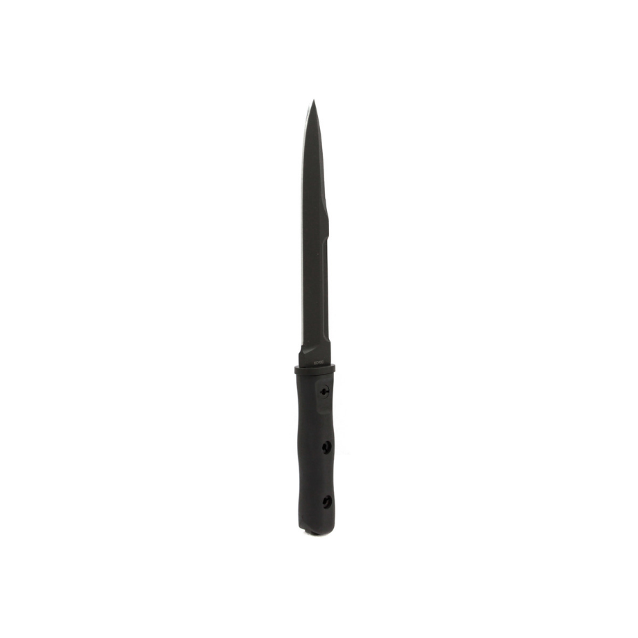 Нож с фиксированным клинком 39-09 C.O.F.S. Operativo Black (Double Edge), сталь Bhler N690, рукоять пластик - фото 6