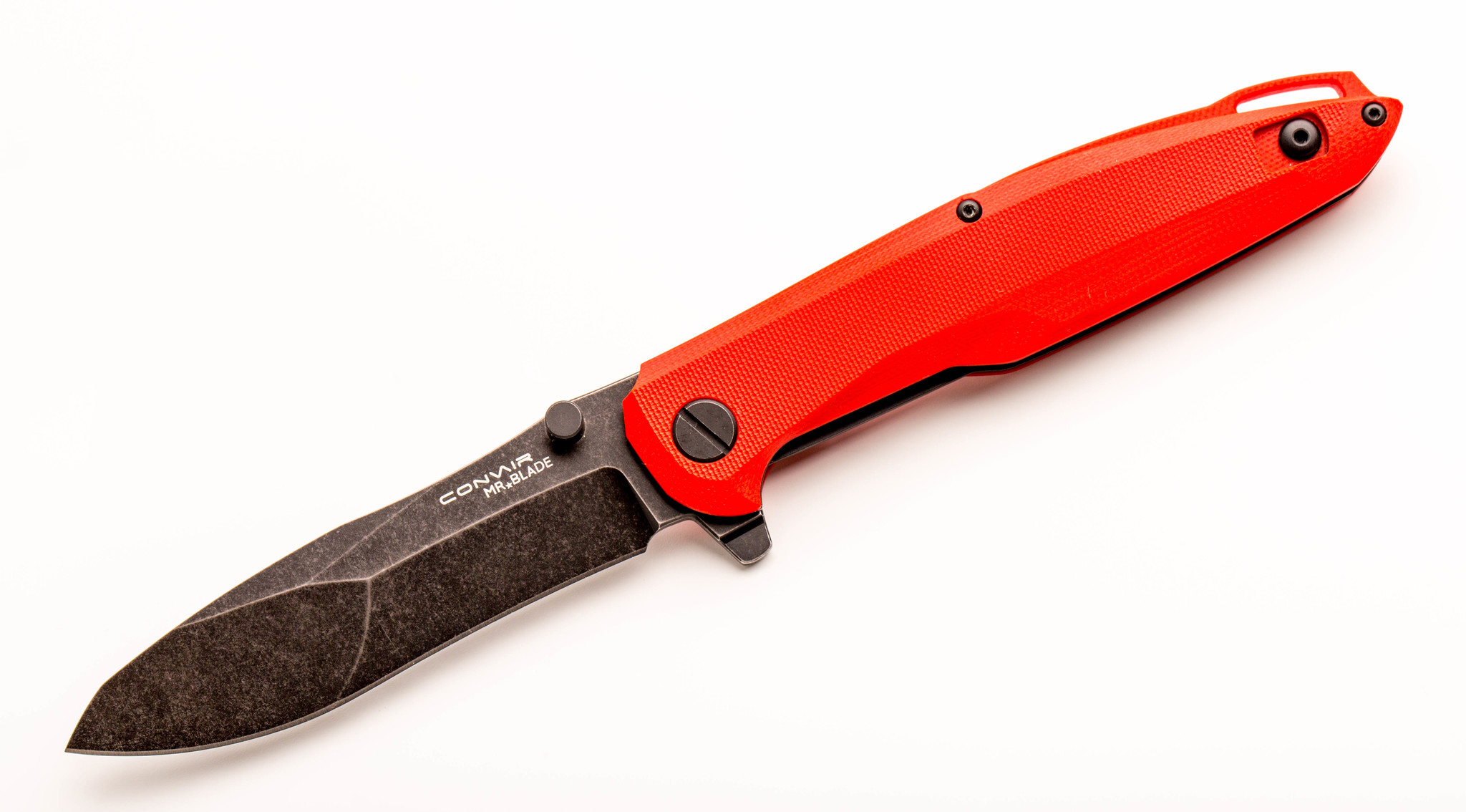 Складной нож Convair Red, сталь D2, рукоять G10 - фото 1
