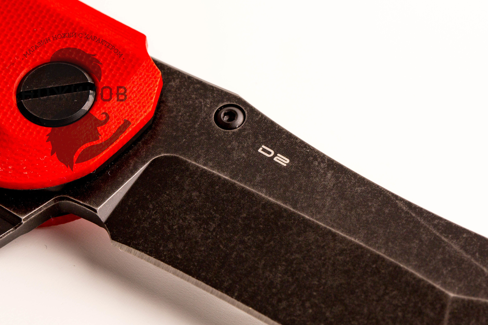 Складной нож Convair Red, сталь D2, рукоять G10 - фото 4