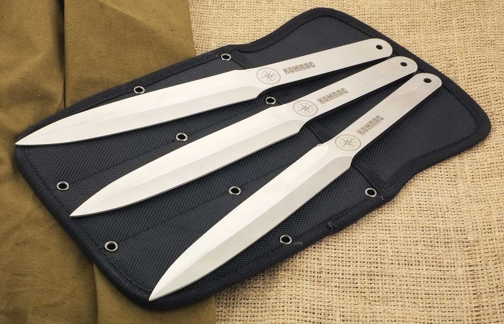 Набор из 3 метательных ножей Компас, M-133KOM от Ножиков