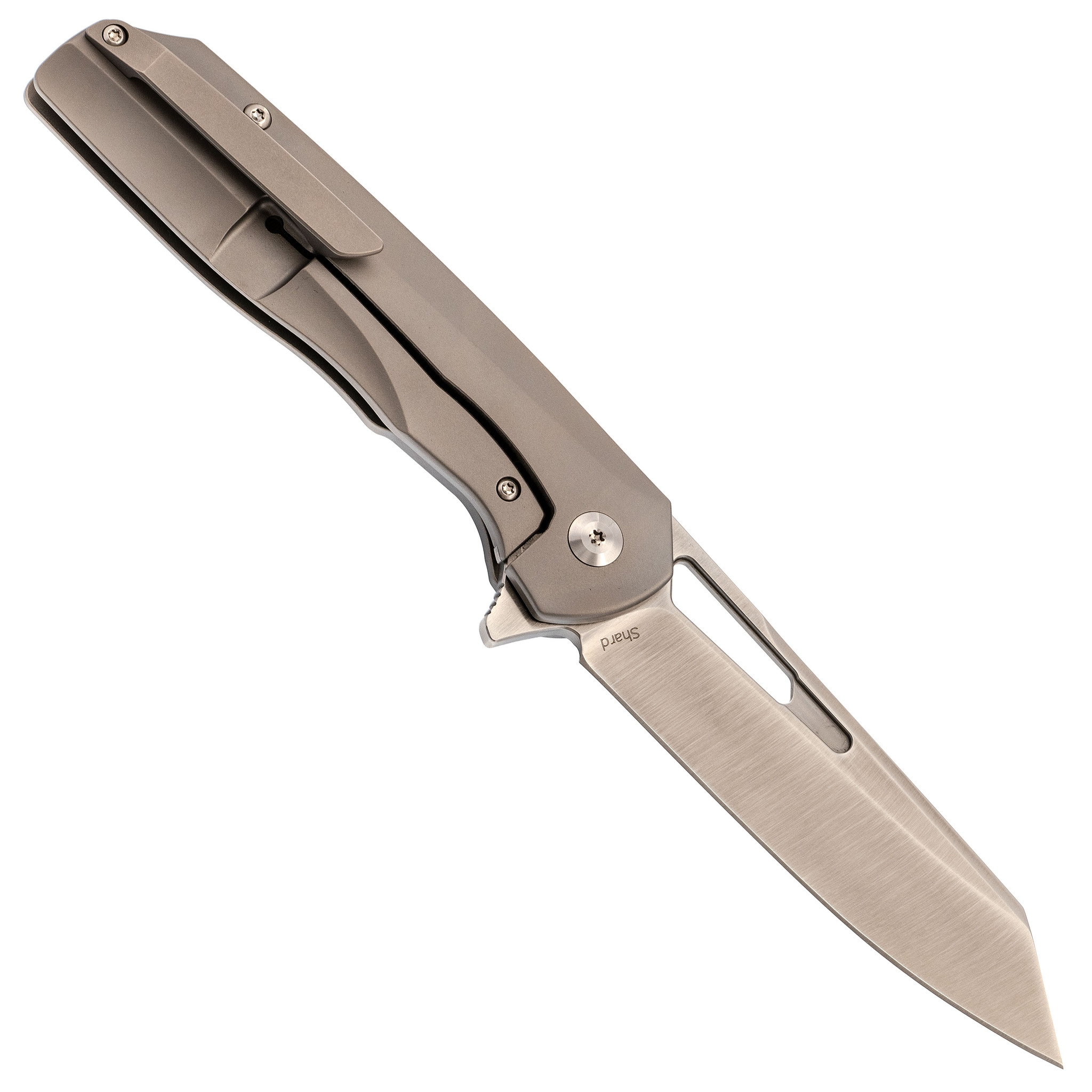Складной нож Kansept knives Shard, сталь S35VN, титан - фото 3