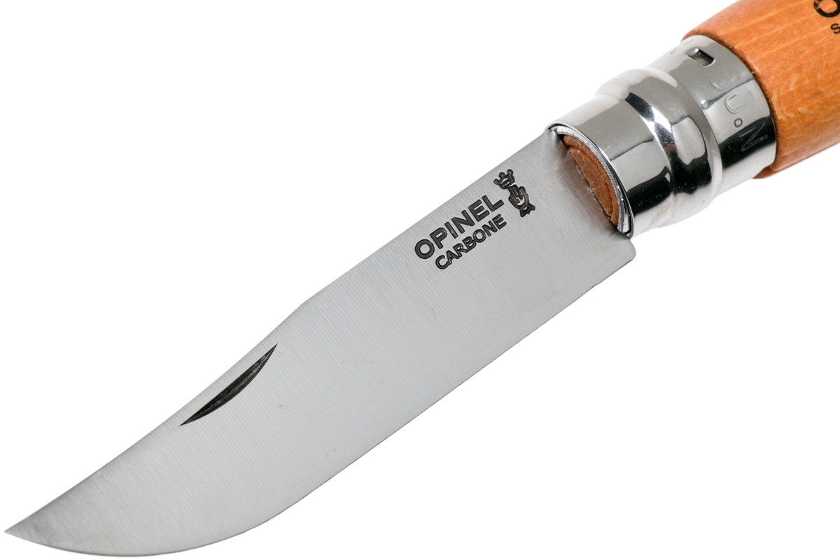 Нож складной Opinel №9 VRN Carbon Tradition, сталь AFNOR XC90 Carbon Steel, рукоять бук, 113090 от Ножиков