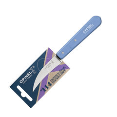 Фото Нож для чистки овощей Opinel №114, деревянная рукоять, нержавеющая сталь, синий