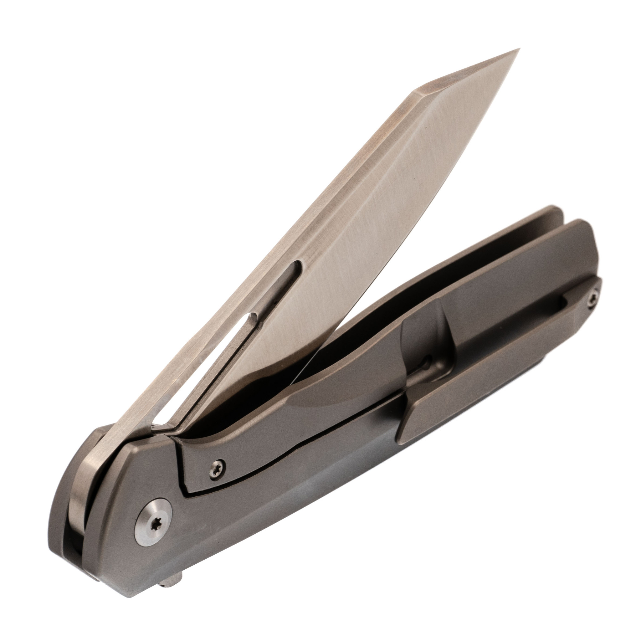 Складной нож Kansept knives Shard, сталь S35VN, титан - фото 5