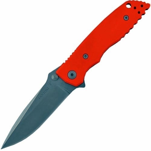 Нож складной Fantoni, HB-01, William (Bill) Harsey Design, FAN/HB01BkOr, сталь CPM-S30V, рукоять стеклотекстолит G-10, Orange от Ножиков