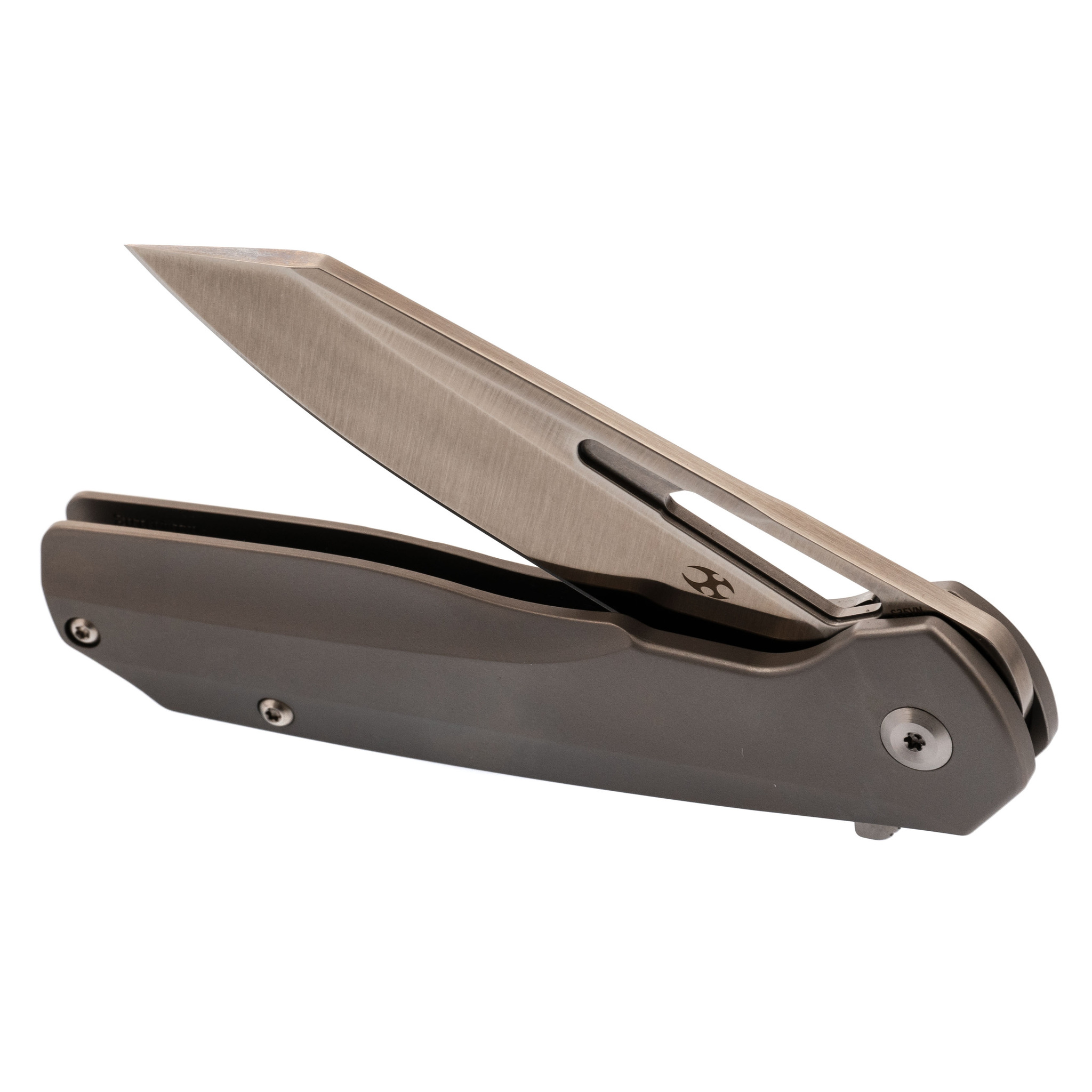 Складной нож Kansept knives Shard, сталь S35VN, титан - фото 6