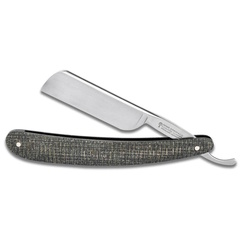 Фото Бритва опасная Boker Lounge-Bar, 6/8, углеродистая сталь, рукоять микарта