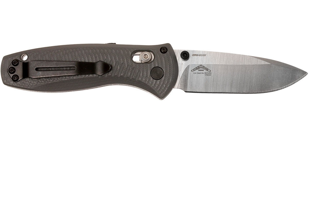 Нож складной Benchmade Mini Barrage 585-2, сталь CPM-S30V, рукоять G10 - фото 4