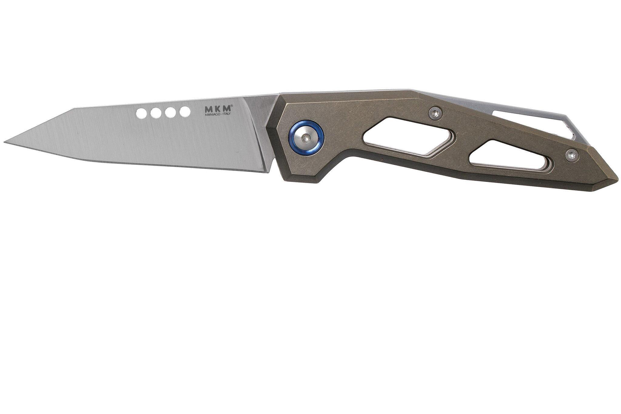 Складной нож MKM Knives Edge, сталь M390, рукоять титан