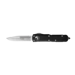 Фото Автоматический нож Microtech UTX-85 S/E, сталь M390, рукоять алюминий, черный