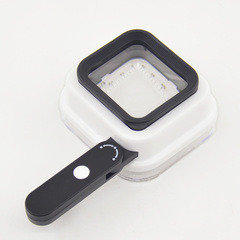 Фото Лупа раскладная Жук, 10х, 15х, 20х, с подсветкой