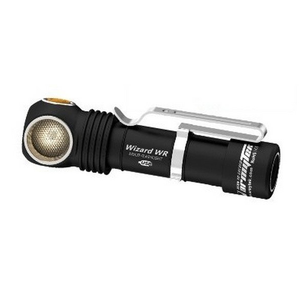 Мультифонарь светодиодный Armytek Wizard WR Magnet USB + 18650, 1200 лм и 320 лм, теплый и красный свет - фото 1