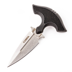 Фото Тычковый нож COBRA, сталь AUS-8, светлый