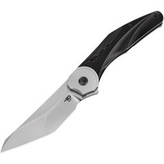 Фото Складной нож Bestech Excentric, сталь M390, рукоять титан, черный