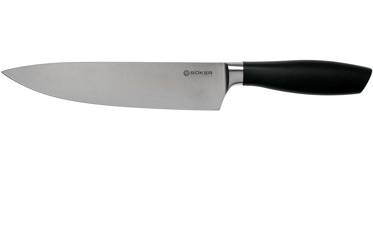 фото Кухонный нож шефа bker core professional chef's knife, 207 мм, сталь x50crmov15, рукоять пластик boker