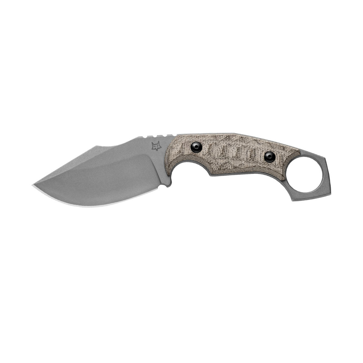 Нож Fox Monkey Thumper FX-633 MOD, сталь niolox, рукоять микарта